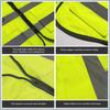 High Visibility Reflective Vest Yellow Reflective Vest Lightweight Breathable Vest for Car Safety Stay Safe On the Road