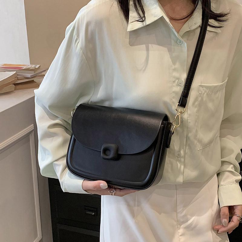 Elegant Chic Designer Shoulder Bag 2023 Fashion Trend Small Square Bag For Women In Pu Leather