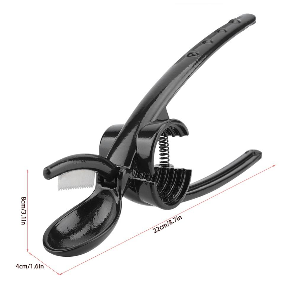 Walnut Cracker Tool 2-in-1 Chestnut Clip Multifunctional Aluminum Alloy Walnut Cracker Quick Heavy Duty Nut Opener Kitchen