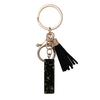 Lightweight Keychain Pendant, Sequins Star Letter A-Z Charm with Tassel, Gift Alphabet Initial Metal Keyring for Handbag Backpack Bag