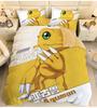 Anime Digital-monsters Bedding Set Digimon Duvet Cover and Pillowcases Unfilled Single Double Bed Adult Boy Girl Gift