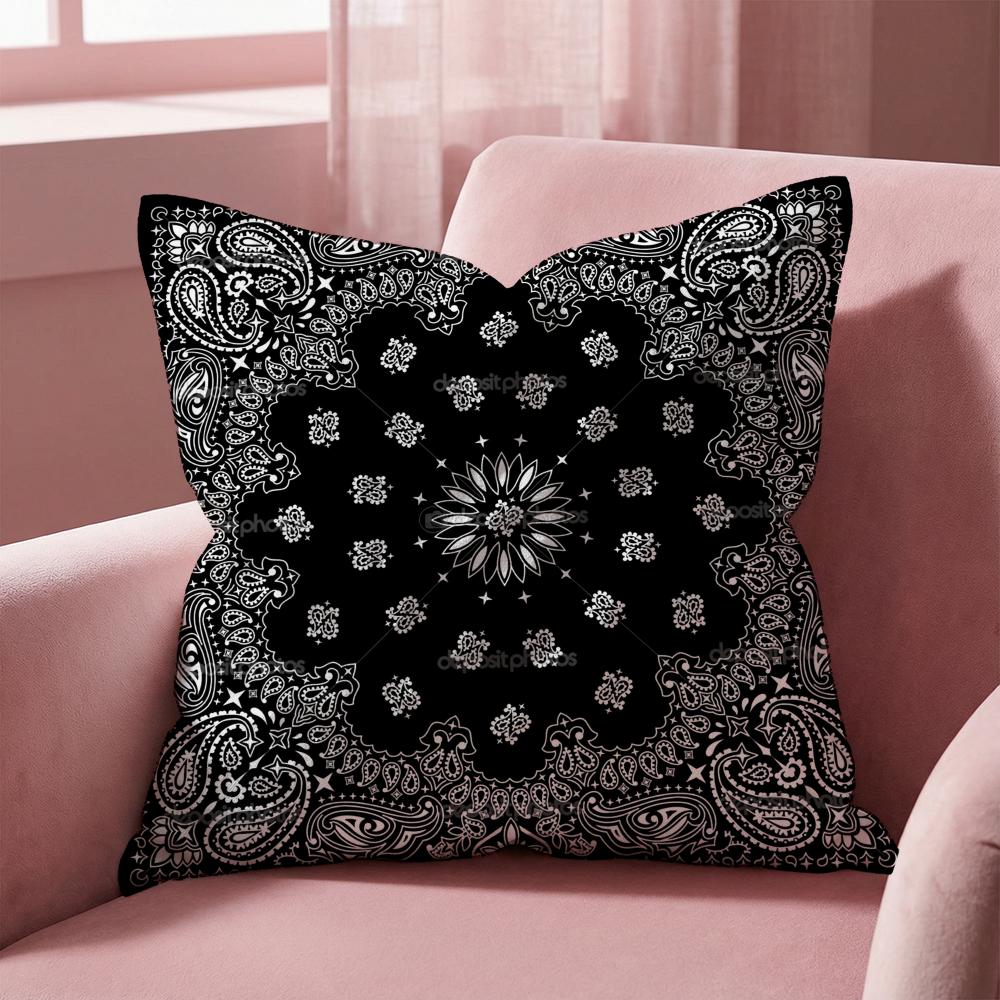 D-Death Row Records Cushion Cover Multi-Scene Pillow Cover for Home & Car - Reversible, Soft & Durable for Daily Use