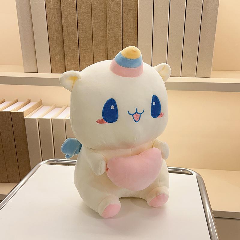 

The new super soft heart-hugging unicorn plush doll doll doll does not shed hair. Birthday gift for women to accompany sleeping doll 25cm（0.15kg）