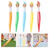 5 Stück Großes aufblasbares Malerpinsel-Spielzeug PVC Riesenstift Dekoration Klassenzimmer Partygeschenk Ballon Zurück zur Schule Jumbo Ölmalpinsel