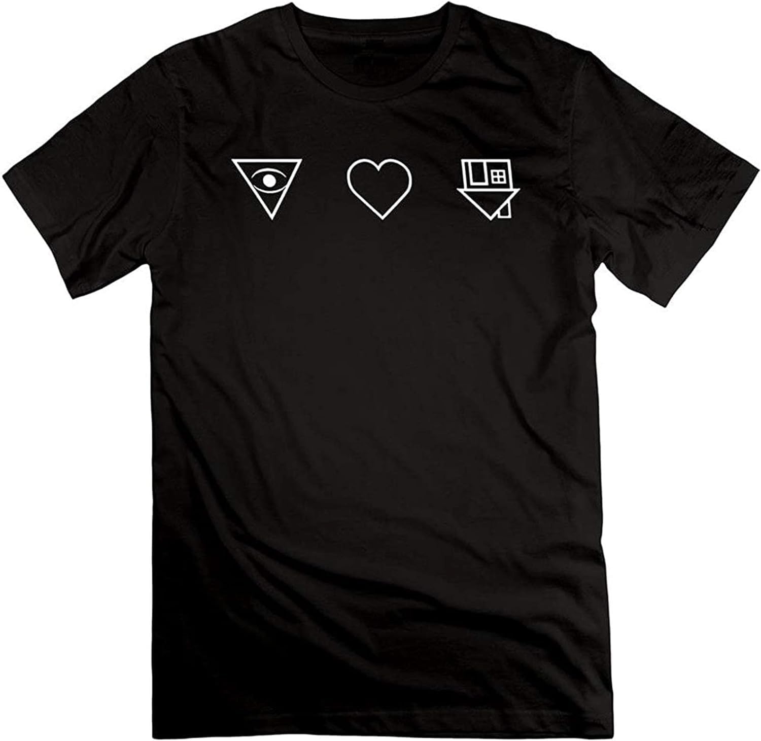 The Neighbourhood House Printed T-Shirt Mens Unisex Black Tees S