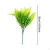 12 Inches Green Faux Fern Plants Home Decoration Lightweight Accessories for Indoor Potted