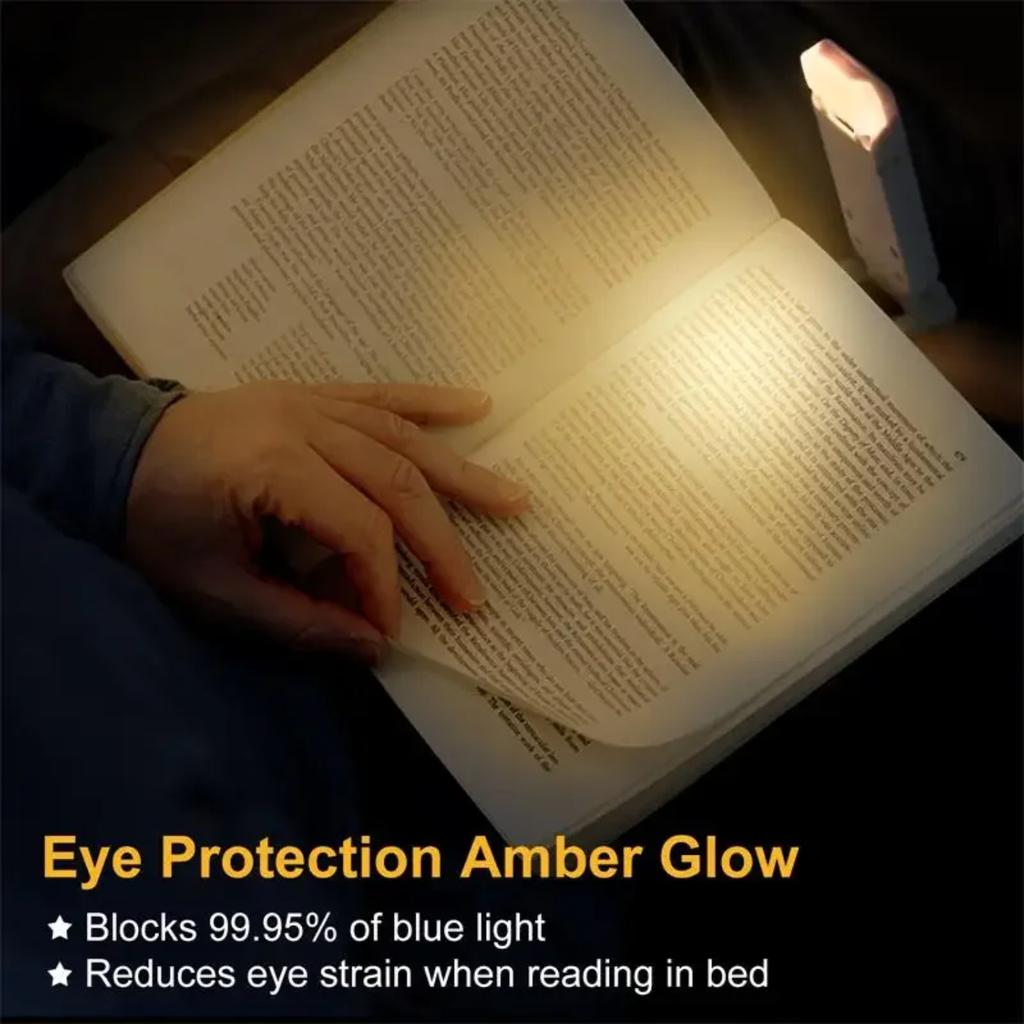 New LED Clip-on Book Light Night Lights Charging  Table Lamp Eye Care USB Children's Reading Light Brightness Adjustable Indoor