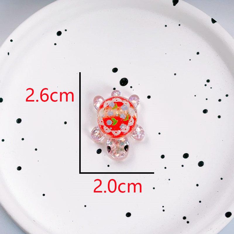 Flashing Resin Luminous Turtle Ornaments - Large & Small DIY Accessories