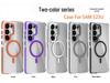 Samsung S25 Ultra/S23 FE/A53 Dual-Color Magnetic Drop-Proof Phone Case