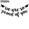 3sets 2026 Graduation Banners Party Decorations We Are So Proud of You Graduation Banners Garland for Congratulation Graduations Party Supplies