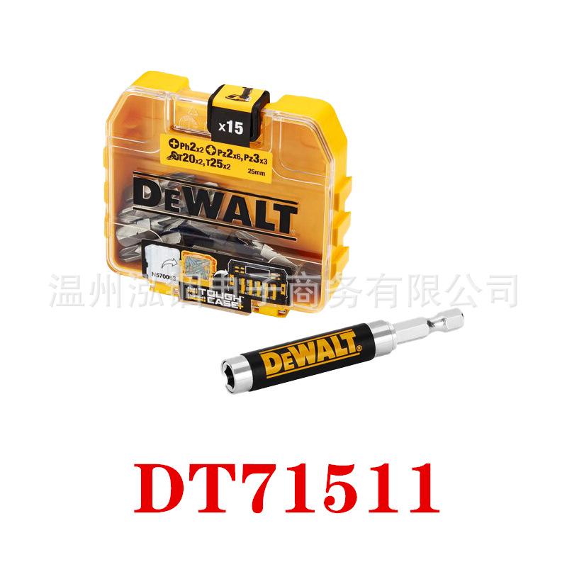 DeWalt Electric Screwdriver and Drill Bit Set: Phillips, Slotted, Torx, Hex Bits