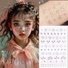 3D Stereoscopic Rhinestone Four-Leaf Clover Face Sticker Ornament