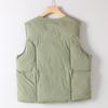 Foreign Trade Surplus Unbranded Men's and Women's Autumn and Winter Air Cotton Vest, Japanese Retro Style, Thickened Warm Sleeveless Cotton Vest