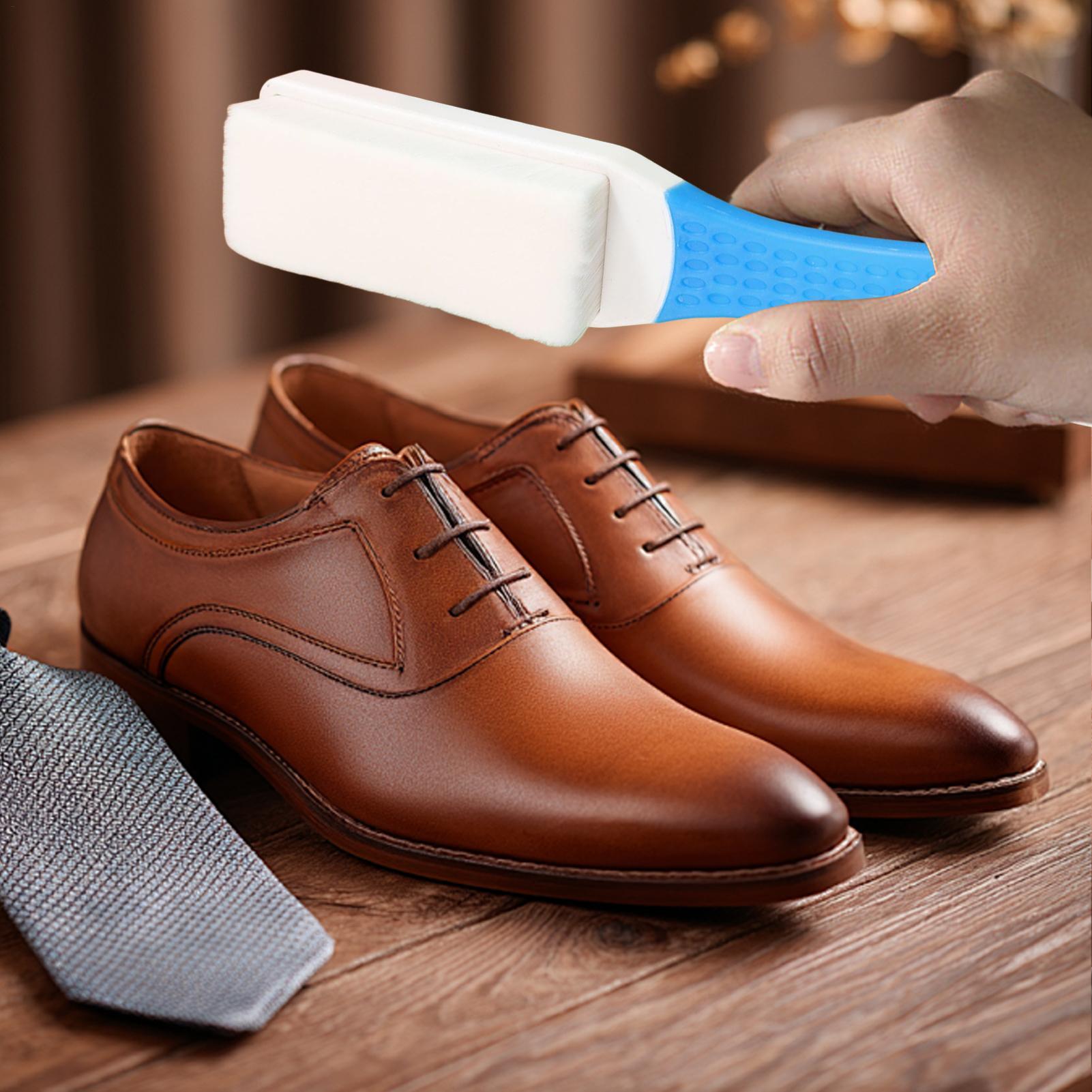 Soft Bristle Brush For Shoes Soft Boot Shoes Brush Cleaner Gentle Ergonomic Tool Cleaner For Leather Sneaker Laundry Outdoor China Mainland