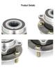 Front Wheel Bearing Hub Assembly MR223993 for Mitsubishi Eterna/Lancer
