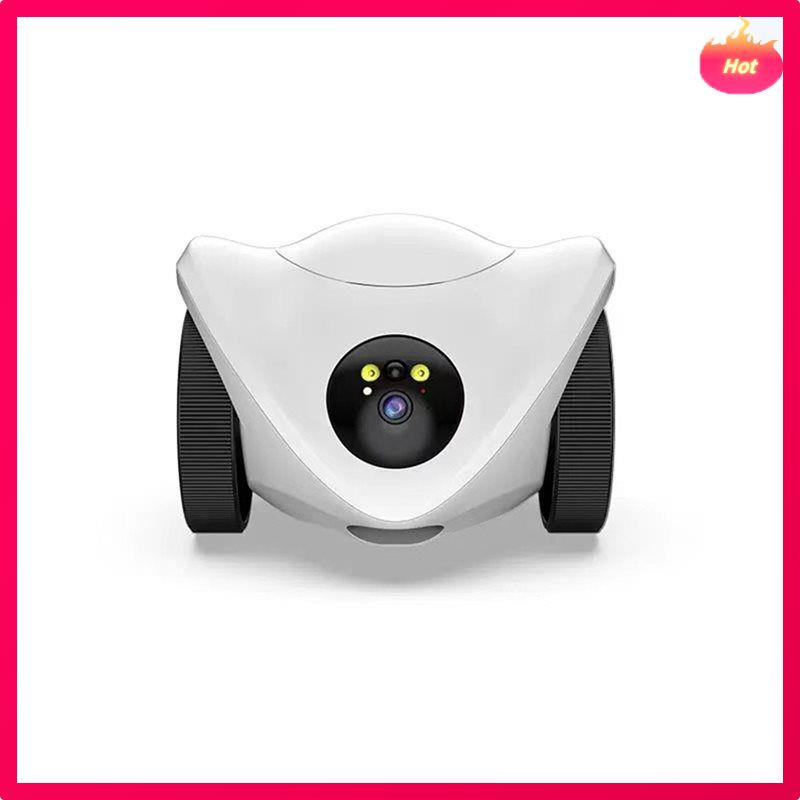 

Interactive Pet 1080P HD Dog With Phone APP Long Endurance Intelligent Pet Feeder EU Plug