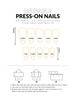 24 Pcs Pink Press on Nails  Tips Almond Medium Long False Nails With Design   Cute Fake Nails Press ons Fashion Nail Tips Full C