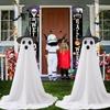 Funny Lighted Spooky Ghost Decor Scary Standing Ghost Light Halloween Ghost Ornaments  Courtyard