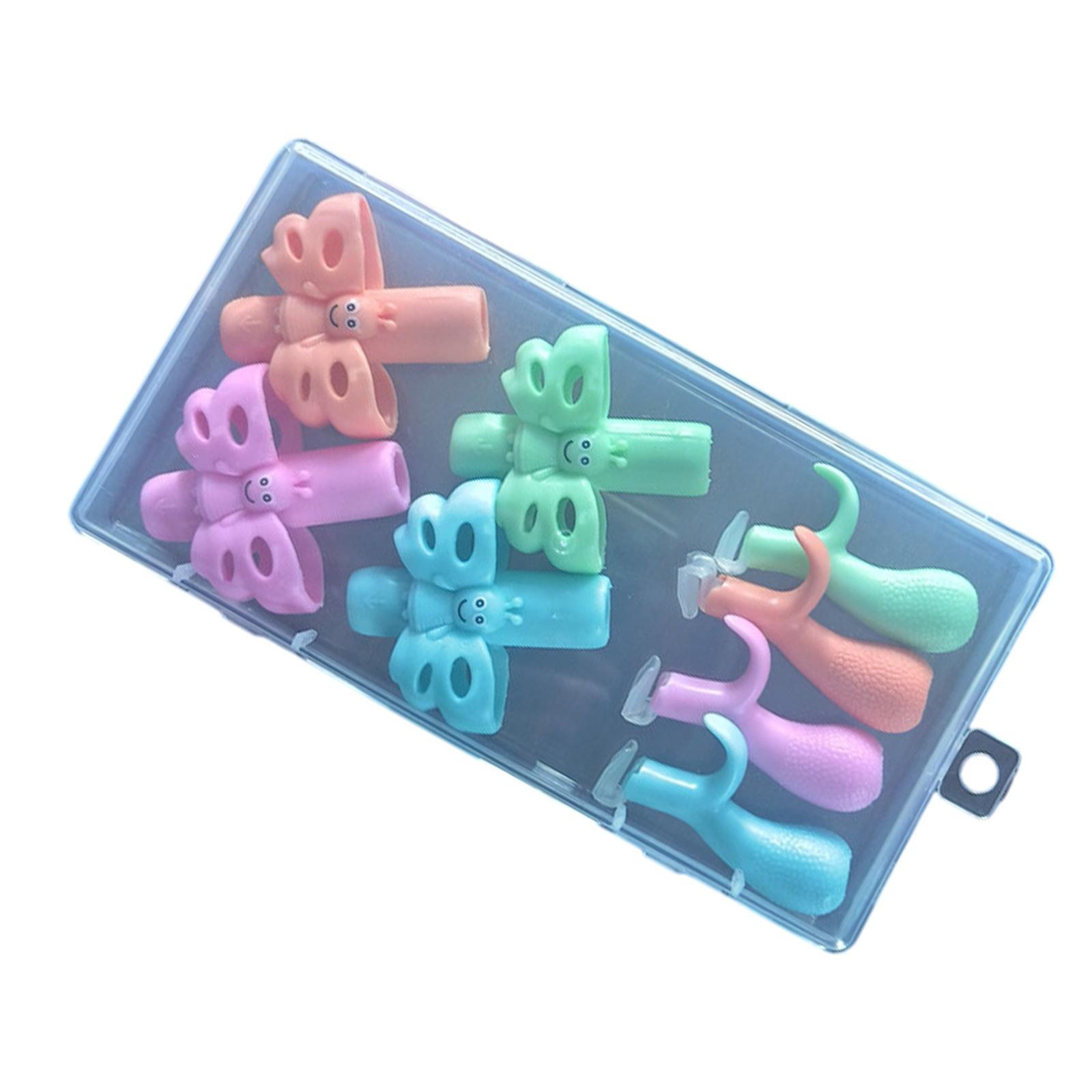 

1 набор держателей для карандашей для письма от руки, держатели для карандашей в форме бабочки, вспомогательный инструмент для письма, инструмент для коррекции осанки C