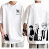 One Piece Straw Hat Trio TShirt Unisex Harajuku Anime Graphic Print Pure Cotton Crew Neck Fashion Streetwear Tops For Men Women
