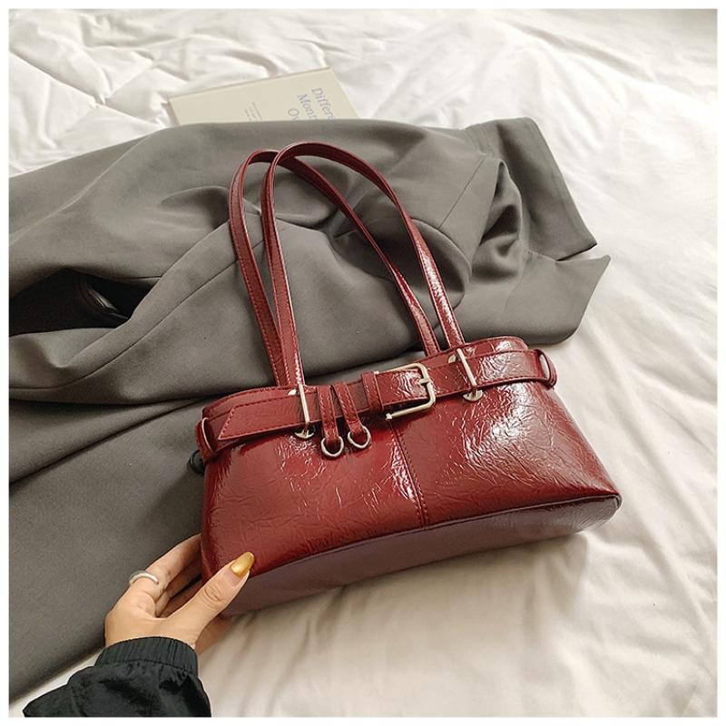 Commute Trend Fashion Trendy Handbag for Women, Small-sized, with Unique Texture, Single Shoulder Bag on The Armhole