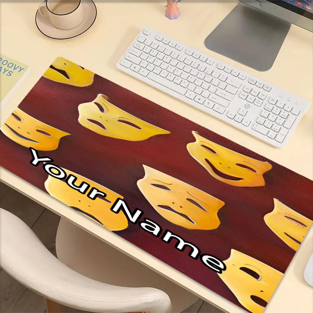 Custom Name Dixit Theme Mouse Pad, Non Slip Rubber Base, Multifunctional Office & Home Decor, Perfect for Workspace Personalization.