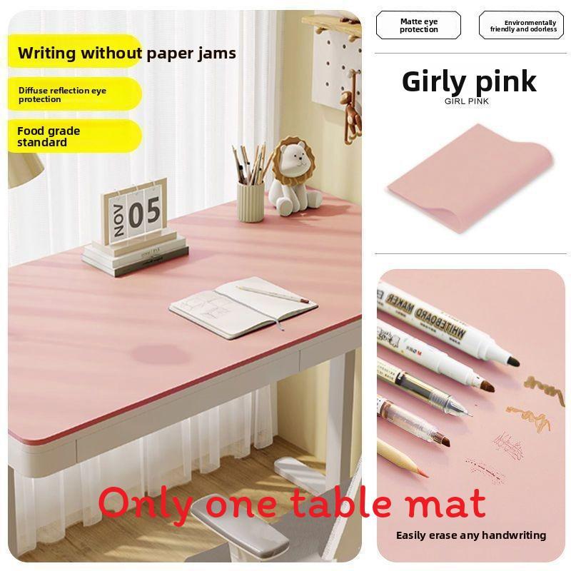 Kids Study Desk Mat With Polyester Material And Antislip Surface For Children And Students