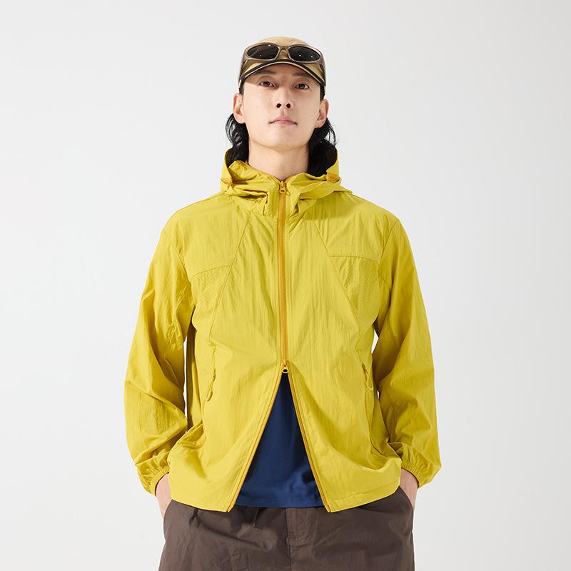 Summer new couple sunscreen clothes women's ultra-thin breathable UV-proof jackets outdoor sunscreen clothes men's