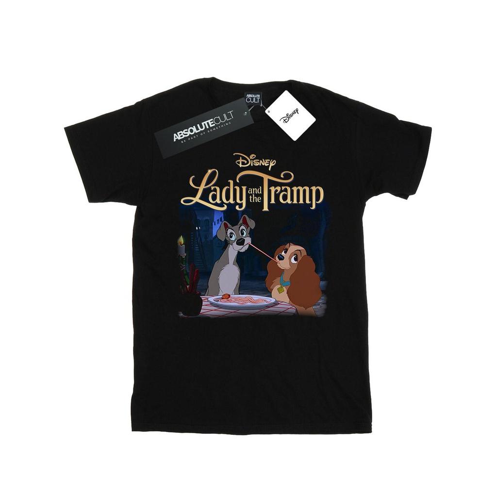 Disney Mens Lady And The Tramp Homage T-Shirt