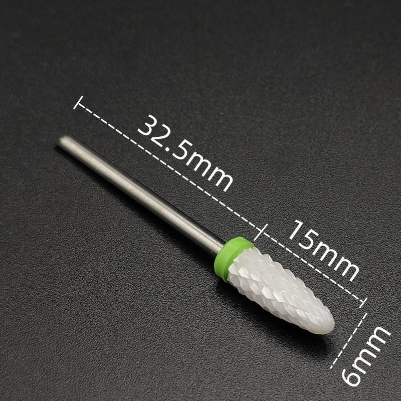 1 Piece Ceramic Nail Art Drill Rotary Cutter Cleaning Device for Nail Art Machine Accessories Removal Nail Gel Tool