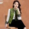 Kebeier New Chinese Style Retro Floral Vest for Women