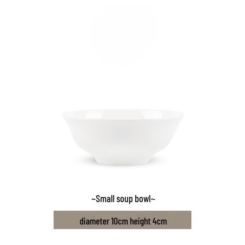 Yi Pan Minimalist Melamine 4-inch Soup Bowl Set