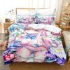 New Anime Misono Mika Blue Archive Beding Set Printed With Pilowcase Bed Soft Duvet Cover Soft Single Double Quen Super King-Sized Dimensionsd