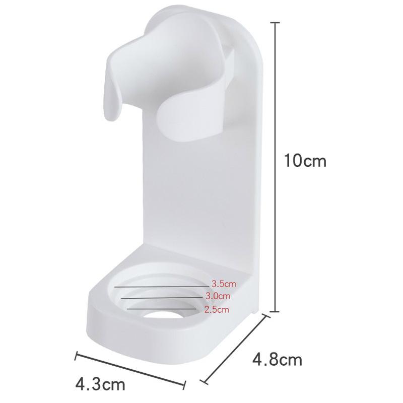 Wall-Mounted Waterproof Electric Toothbrush Holder with Drainage