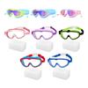 Children's Swimming Goggles Anti-Fog Waterproof Pool Glasses High-Definition Clear View Swim Goggles for Kids 6-14