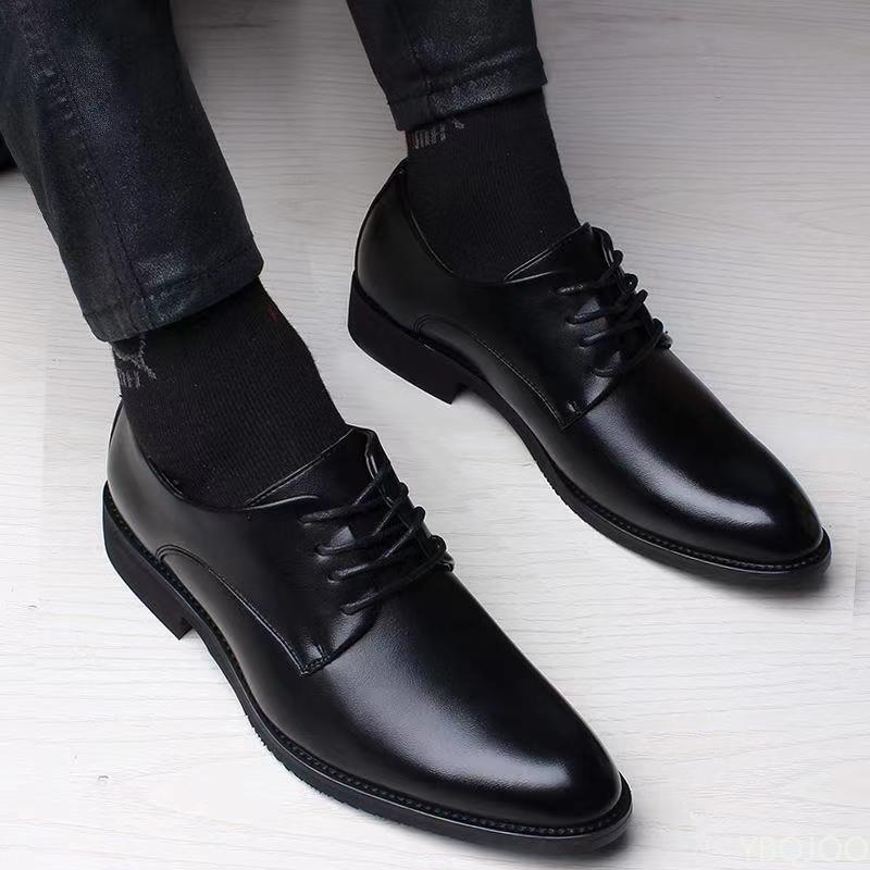 2026 New Fashionable Versatile Men Shoes Heightening Shoes Spring  British Casual Business Flats Casual Comfortable Shoes