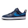 Nike Court Borough Low 2 PS Midnight Navy Imperial Blue Kids Sneakers Black BQ5451-403