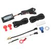 4 In 1 Motorcycle Thermometer Engine Oil Temp Voltage Time LCD Digital Display DC12V Universal