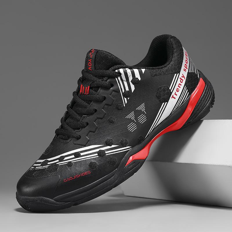 

Outdoor sports breathable badminton shoes training sports couple tennis shoes comfortable student shoes 35 чёрный