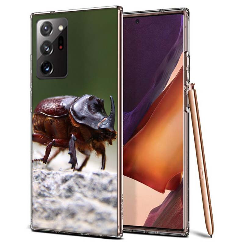 Rhino Beetle Phone Case for Samsung A55 A35 A25 A15 A07 A05S A16 A17 A26 A36 A37 A56 A57 Galaxy Note 20 10 A50S A71 A51 A31 A30