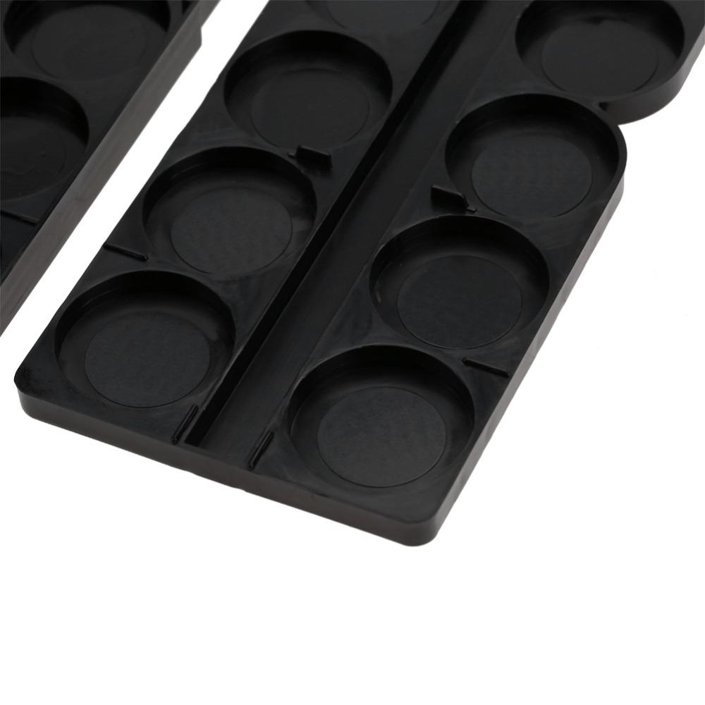 Easy To Clean Nail Art Palette Plastic Paint Mixing Palette Manicure Drawing Tray Manicure