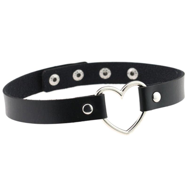 Černý Kožený Řetízek na Klíční Kost Choker Náhrdelník Tenký Pu Vintage Pro Ženy Goth Smyslné Šperky Pro Ženy Dárek
