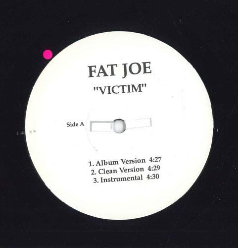 

12inch Record FAT JOE - Victim NONE NON LABEL US Rap & Hip-Hop/R&B Used