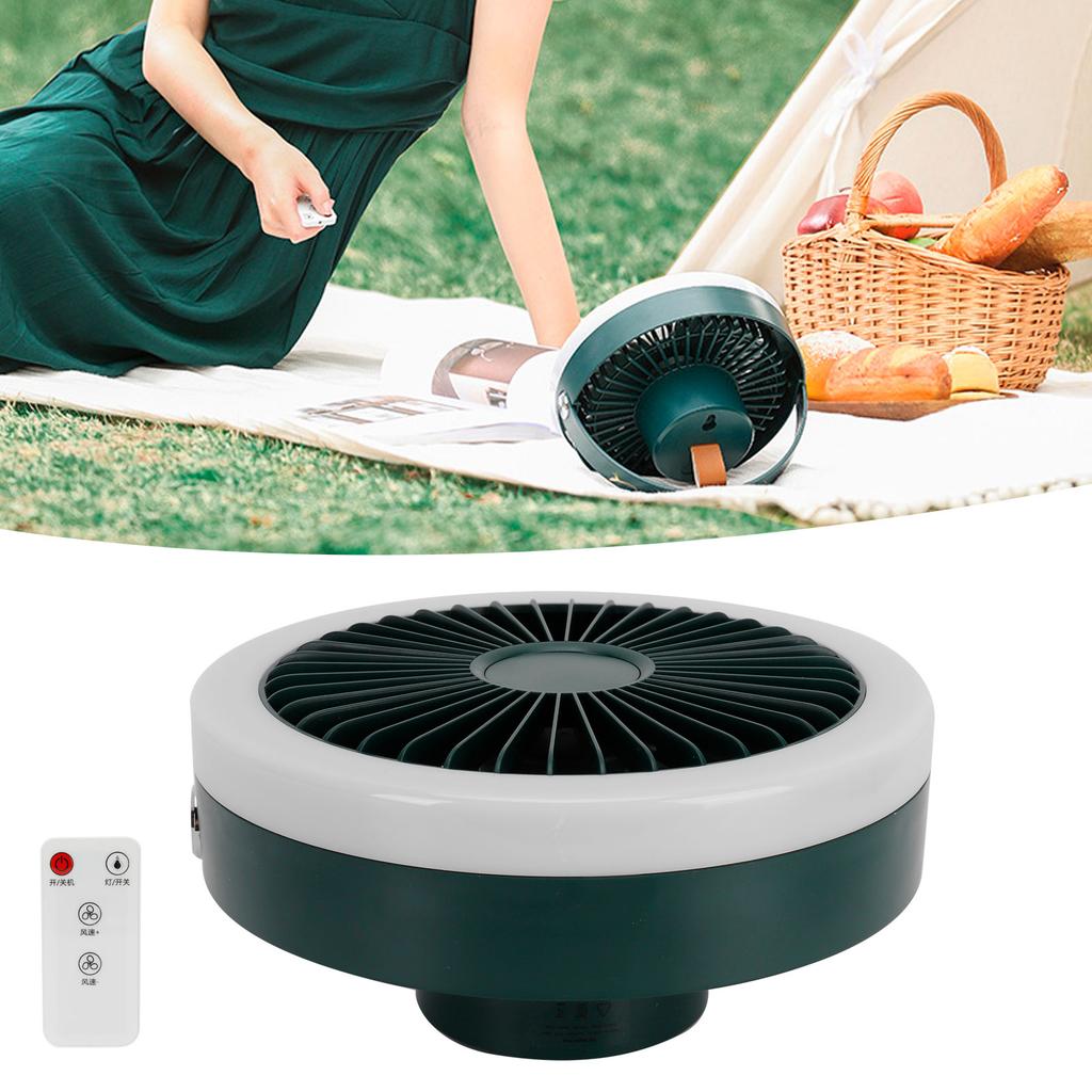 Remote Control Smart Electric Fan with 3 Gears Speed Mini Fan for Home OutdoorRoyal Blue