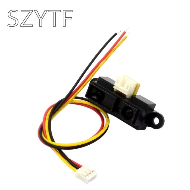 GP2Y0A21YK0F Infrarot-Entfernungsmesssensor GP2D12 Entdeckung 10-80cm Mit Leitung