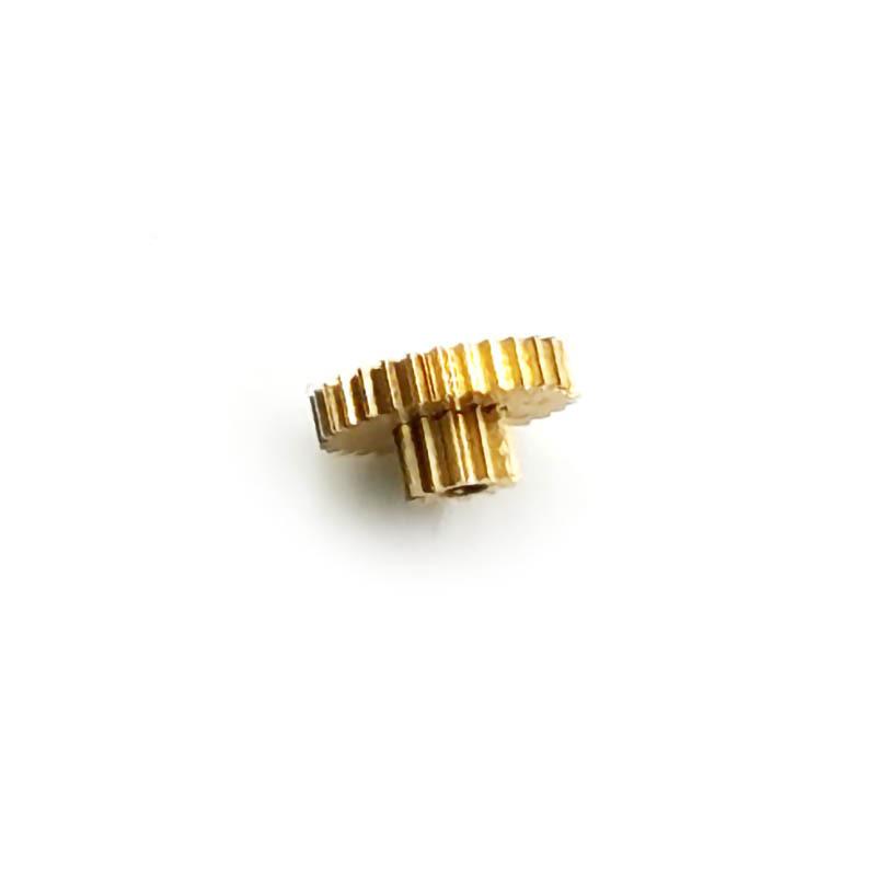 30121A 0.2M Duplicate Gear OD=6.4mm/ 2.8mm Hole 0.98mm Mini Copper Pinion Motor Parts 1 Piece