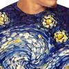 Van Gogh Art T-shirt Flower 3D Printing Men's and Women's Street Wear Short Sleeve T-shirt Clothing