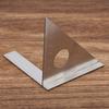 Stainless Steel Woodworking Right Angle Gauge 90/45 Degrees Carpenter Measuring Ruler