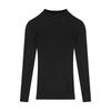 Damen Herbst/Winter 2025 Langarm Mid-Neck Pullover-Shirt