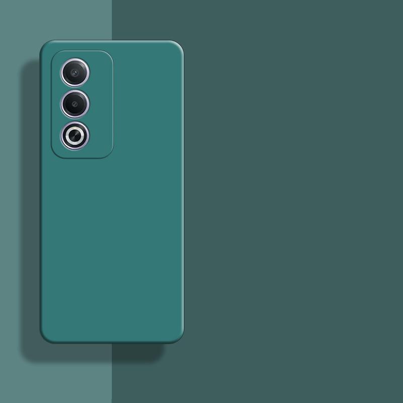 For OPPO A80 5G Case For OPPO A80 Cover 6.67 Inch Original Liquid Silicone Rubber Shockproof Bumper For OPPO A80 Fundas